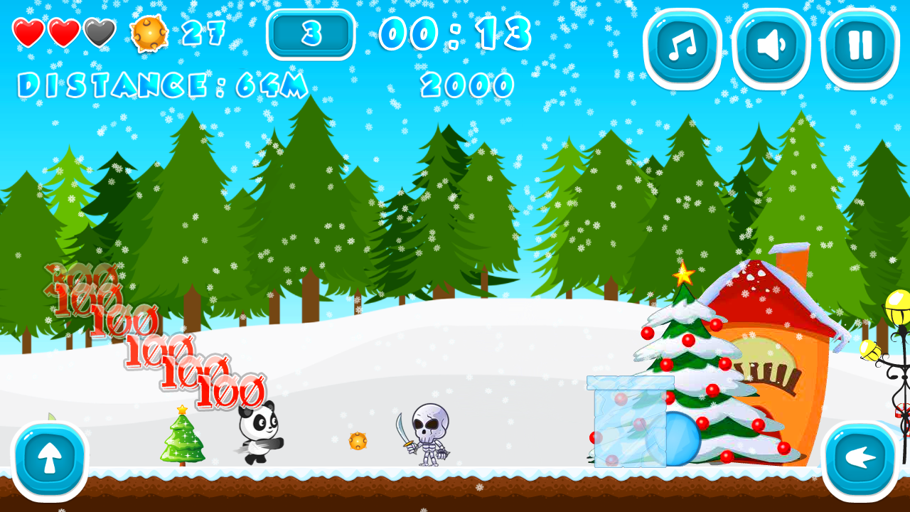 Christmas Panda Run